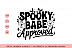 Spooky Babe Approved Skull Flowers image Product Image 1