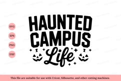 Haunted Campus Life Halloween Design pumpkins Product Image 1