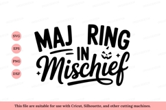 Maj Ring In Mischief Halloween Design image Product Image 1