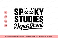 Spooky Studies Department Halloween Design pumpkins Product Image 1