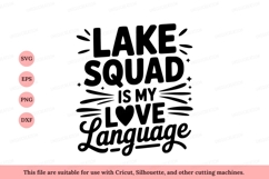Lake Squad Love Language text Product Image 1