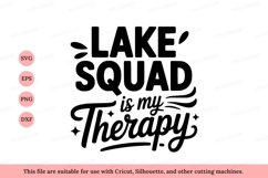 Lake squad therapy black white Product Image 1
