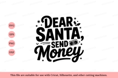 Dear Santa send money holiday greeting Product Image 1