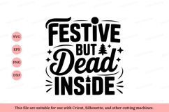 Festive but dead inside christmas tree Product Image 1