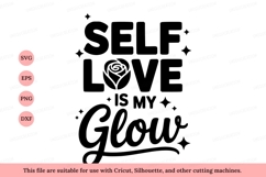 Self love rose glow lettering Product Image 1