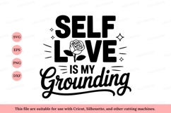 Self Love Rose Grounding affirmation Product Image 1