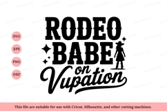 Rodeo Babe Vacation western country Product Image 1