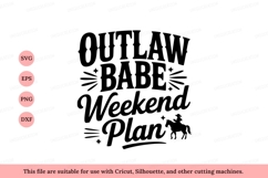 Outlaw Babe Weekend Plan horse Product Image 1