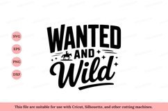 Wanted and Wild Horse Rider cowboy Product Image 1