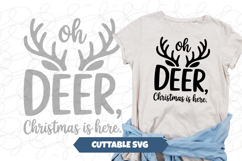 Oh Deep Christmas Is Here Funny Christmas Shirt svg Product Image 1