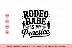 Rodeo babe practice western cowgirl Product Image 1