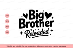Big Brother Reloaded Text black heart Product Image 1