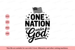 American flag text graphic patriotic Product Image 1