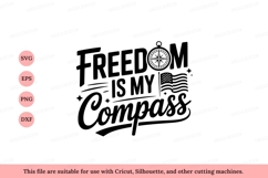 Freedom compass flag america stars Product Image 1