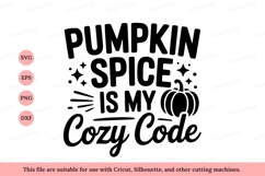 Pumpkin spice cozy code fall Product Image 1