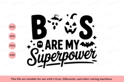 Halloween Boo Superpower Ghost Pumpkin Bat image Product Image 1