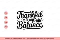 Thankful balance pumpkin autumn fall Product Image 1