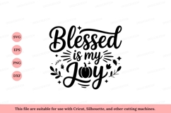 Blessed is my Joy thankful gratitude Product Image 1