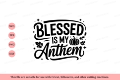 Blessed Anthem Pumpkin Leaves fall Product Image 1