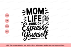 Mom life runs on espresso yourself coffee Product Image 1
