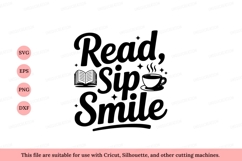 Read sip smile book coffee image Product Image 1