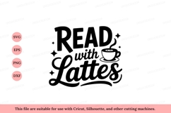 Reading coffee cup text with latte Product Image 1
