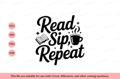 Read Sip Repeat Book Coffee reading steam Product Image 1