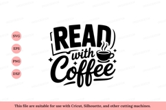 Read coffee cup text black Product Image 1