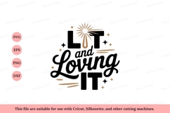 Celestial starburst and script text stars Product Image 1