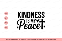 Kindness peace heart cross faith Product Image 1