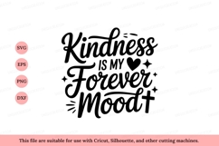 Kindness is my forever mood heart stars Product Image 1