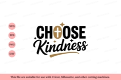 Choose Kindness Christian Cross faith Product Image 1