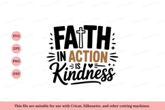 Faith action kindness religious inspirational Product Image 1