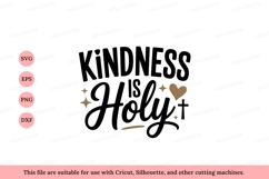 Kindness holy heart text message Product Image 1