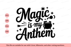 Magic Anthem Cauldron Broom Stars image Product Image 1