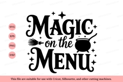 Magic on the Menu witch broom Product Image 1