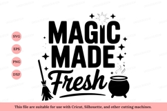 Magic Made Fresh cauldron broom Product Image 1