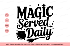 Magic served daily witch broom Product Image 1
