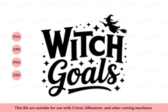 Witch goals flying witch broom Product Image 1