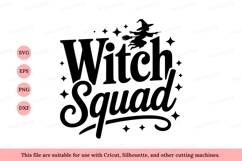 Witch squad flying broomstick stars image Product Image 1