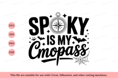 Spooky compass bats cobweb halloween Product Image 1