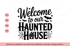 Welcome to our haunted house halloween bats Product Image 1