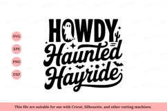 Howdy Haunted Hayride halloween spooky Product Image 1