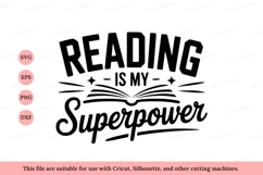 Reading superpower book quote text Product Image 1