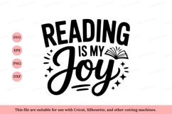 Reading is my joy book text Product Image 1
