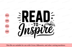 Read Inspire Book Black text Product Image 1