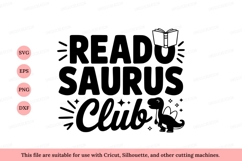 Readosaurus Club Book Dinosaur reading text Product Image 1