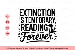 Extinction temporary reading forever dinosaur book Product Image 1