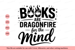 Books dragonfire mind flames reading Product Image 1