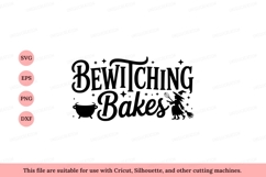 Bewitching bakes witch cauldron broom baking Product Image 1